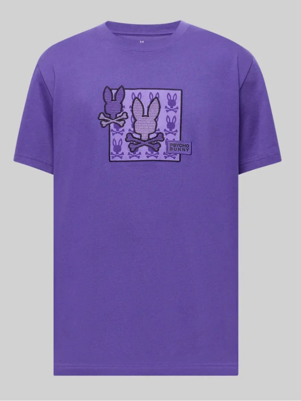 Psycho Bunny Purple Short Sleeve Graphic Tee, VGUC, Size 5